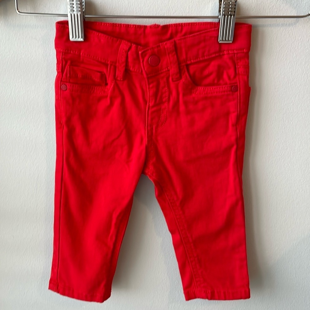 Mayoral‎ Baby 6M Red Skinny Jeans
